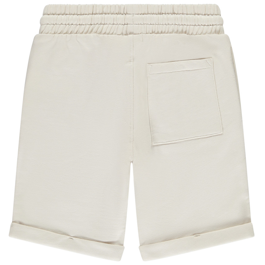 Lote de 2 bermudas en felpa con diseño para niño 