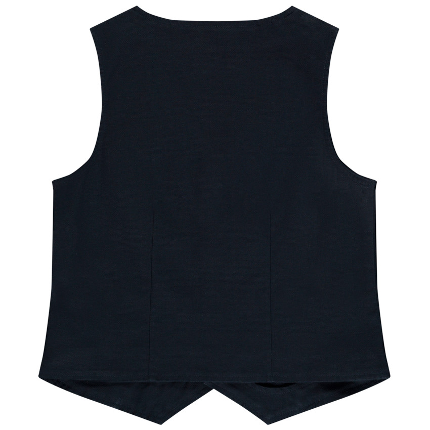 Gilet de camarero de lona con bolsillos para niño 