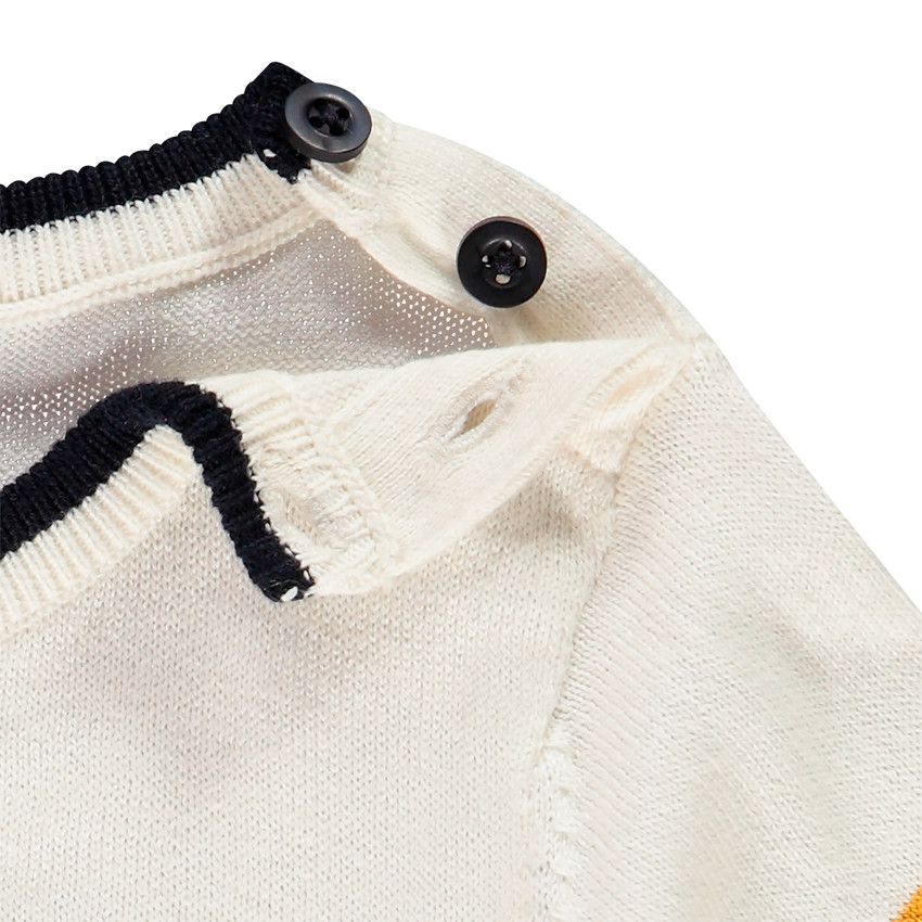 Jersey de punto motivo coche 