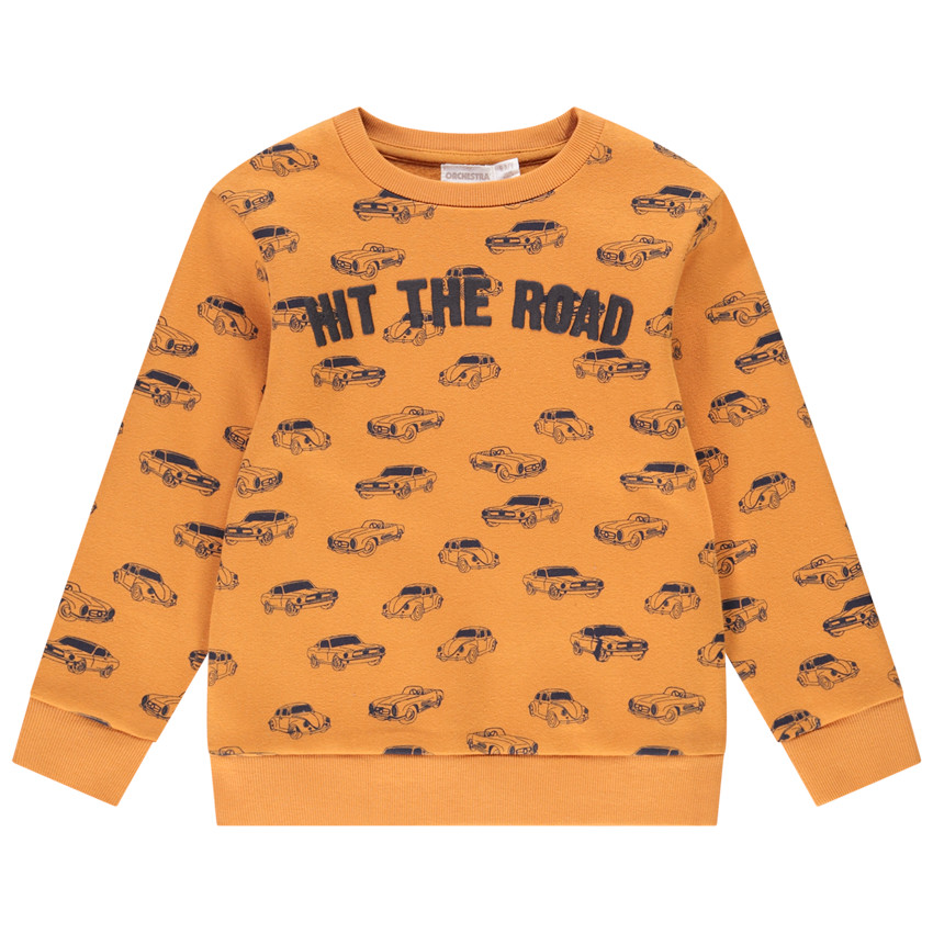 Sudadera felpa coches 