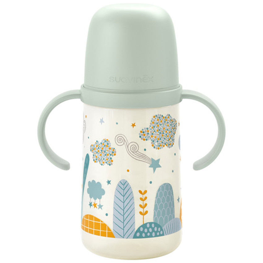 Vaso antigoteo Dreams con asas 270 ml azul 