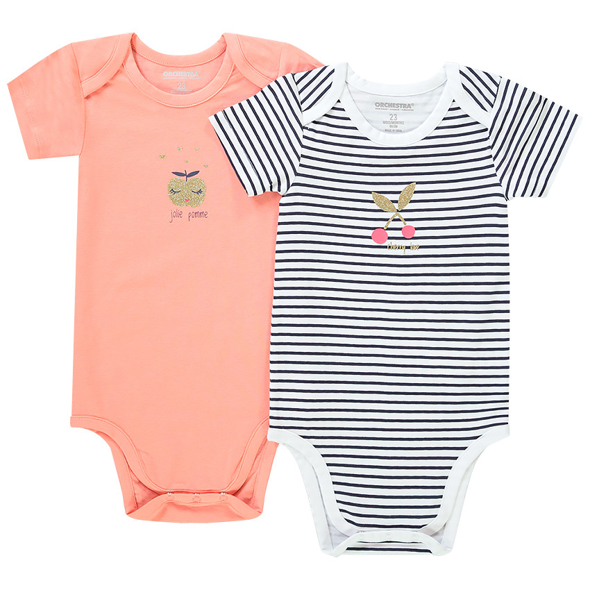 Pack de 7 bodies estampados de frutas para bebé niña  Additional Pack de 7 bodies estampados de frutas para bebé niña