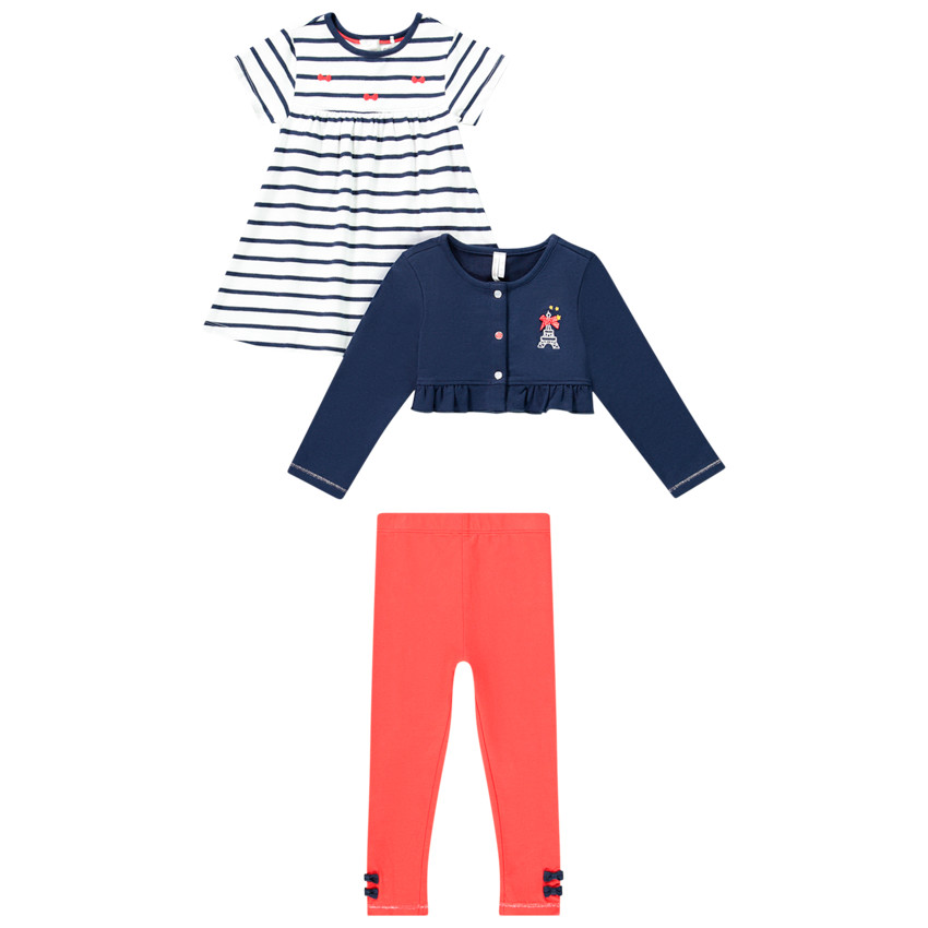 Conjunto tres piezas print león 