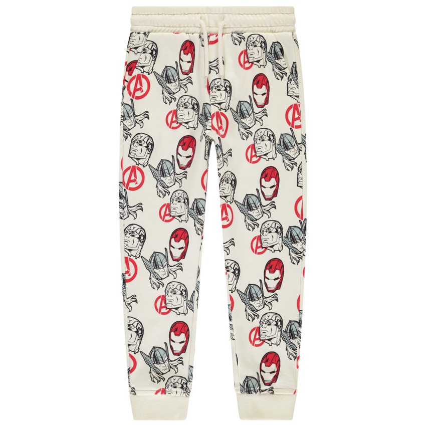 Pantalón jogging de felpa estampado Avengers Marvel para niño 