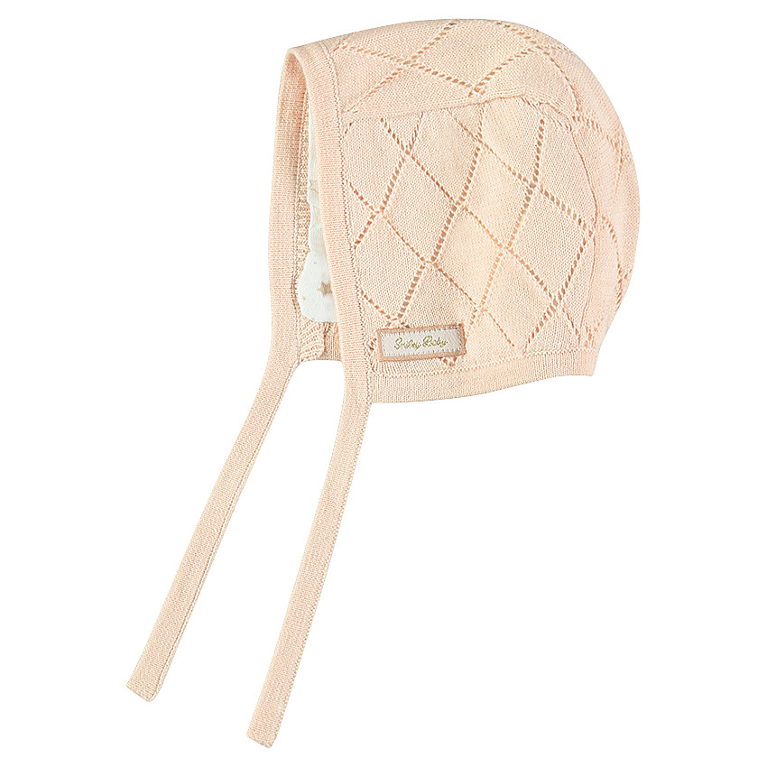 Gorro de punto de fantasía con forro de punto  