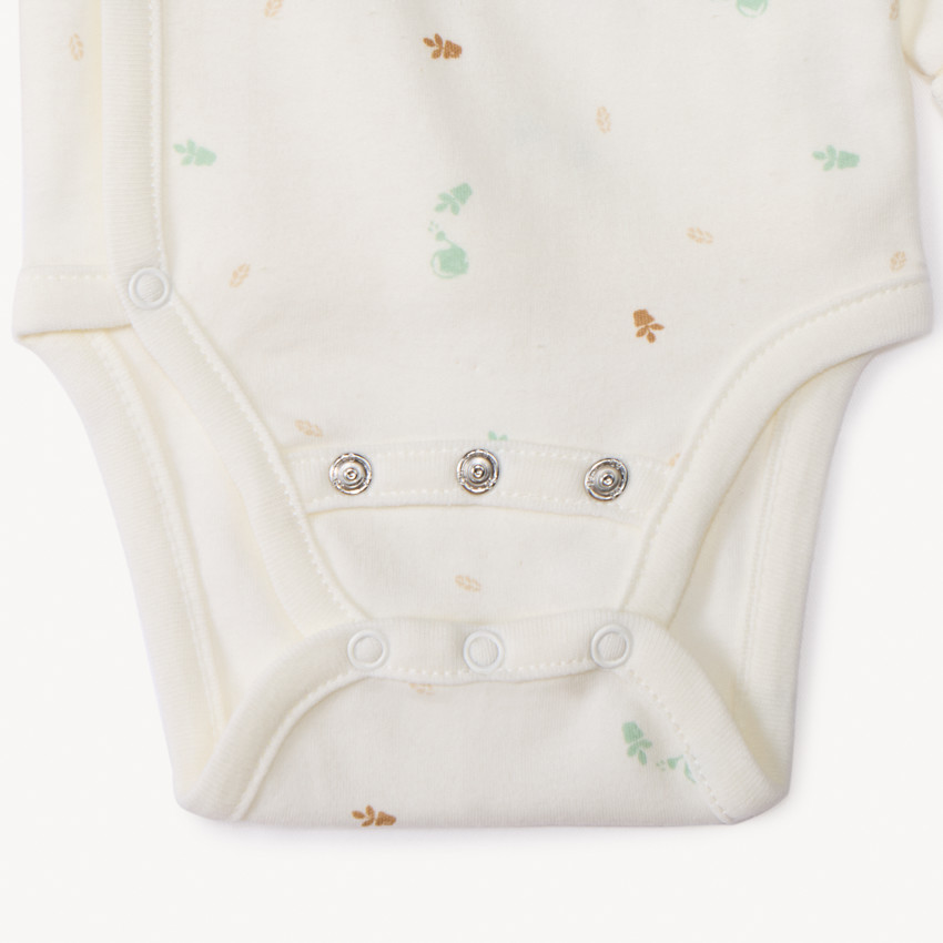 Pack de 2 peleles evolutivos de manga larga para bebé 