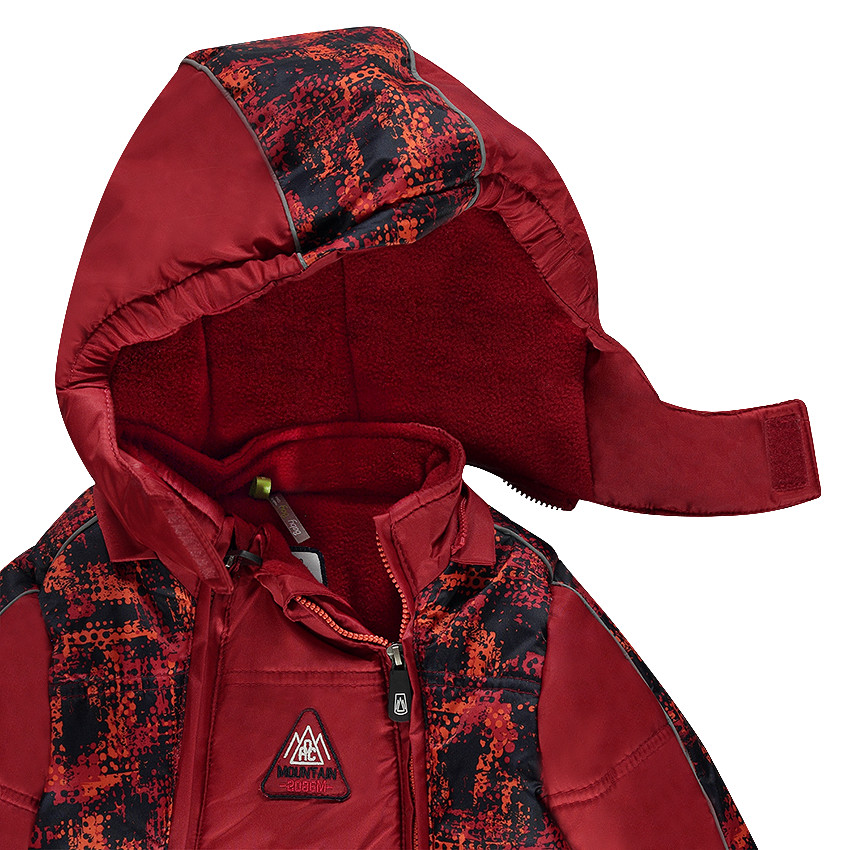 Mono de esquí impermeable con forro de micropolar 