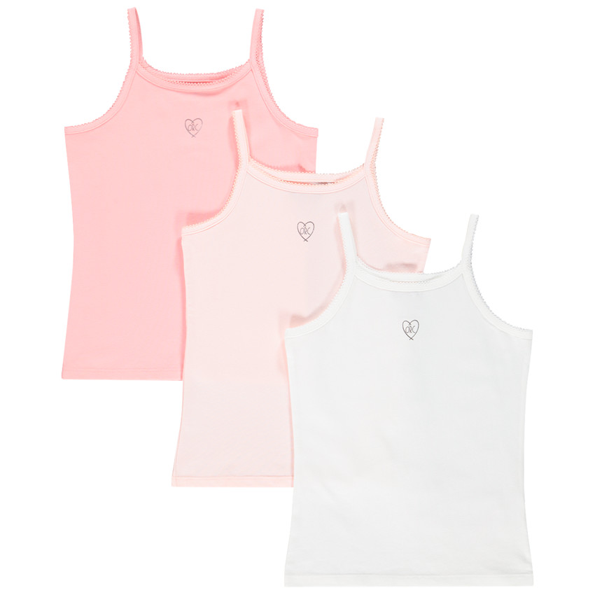 Pack de 3 camisetas de tirantes Main Pack de 3 camisetas de tirantes