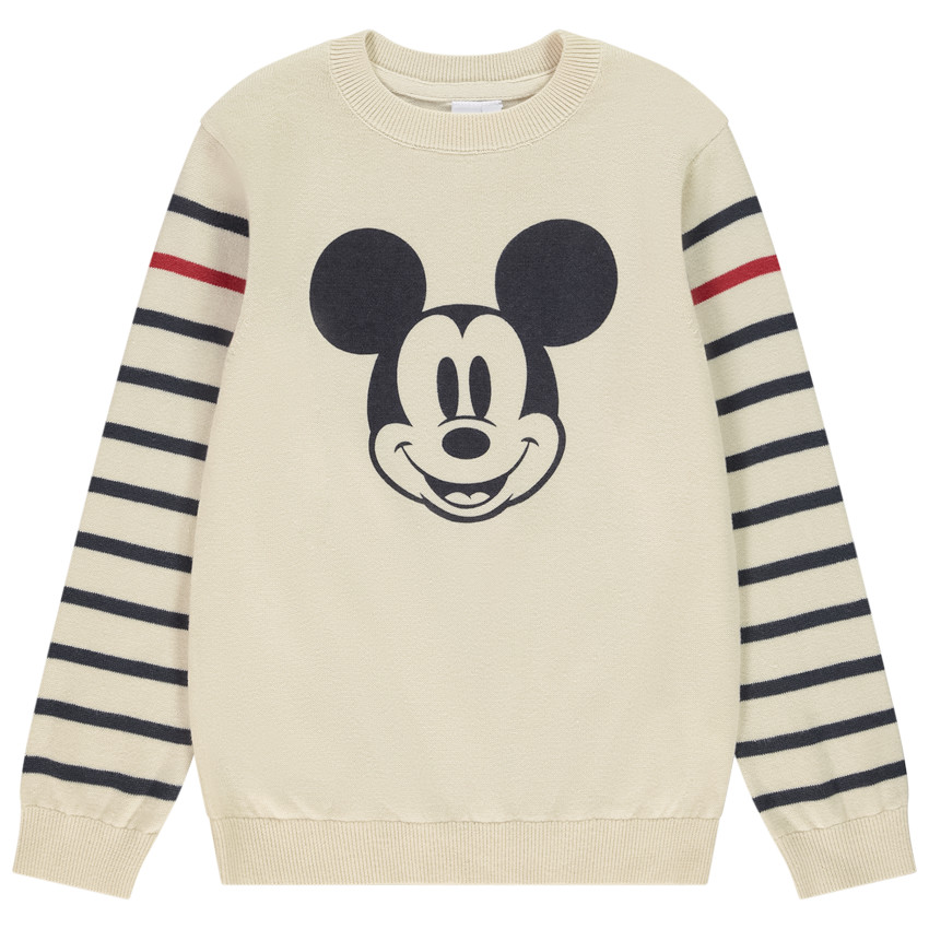 Jersey de punto a rayas Mickey Disney para niño 