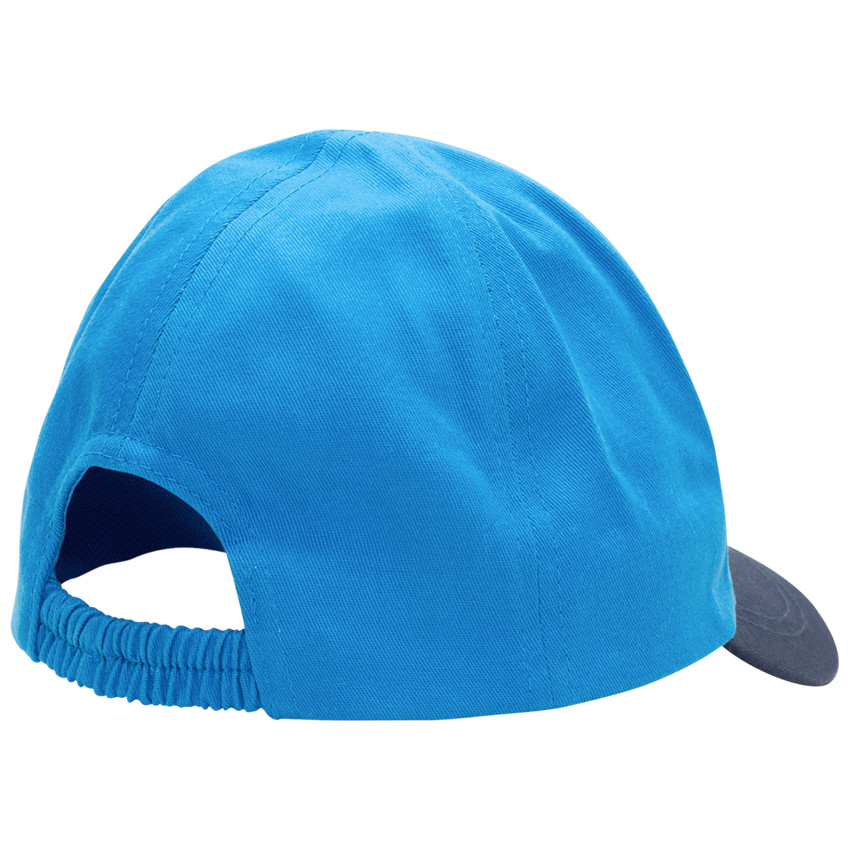 Gorra tricolor con mensaje 