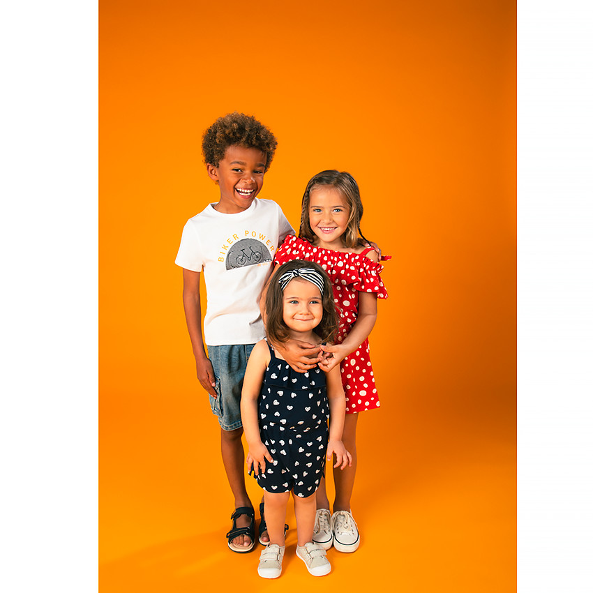 T-shirt manches courtes print vélo pour garçon 