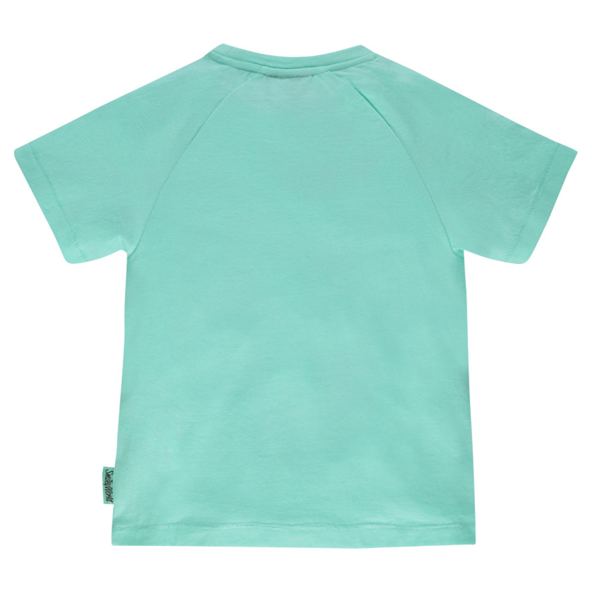 Camiseta de manga corta en punto con estampado &copy;Smiley con helado  