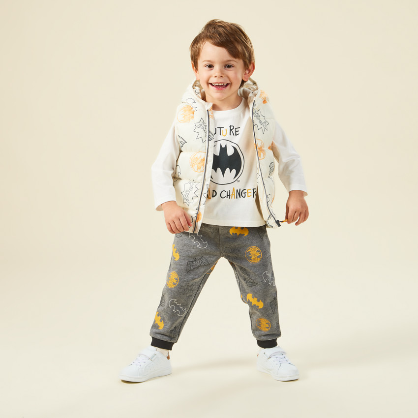 Doudoune sin mangas Batman Warner para bebé niño 