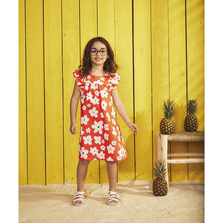 Robe hotsell manches volantées