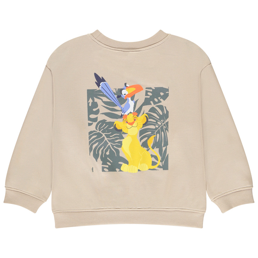 Sudadera oversize estampada El Rey León Disney para bebé niño 