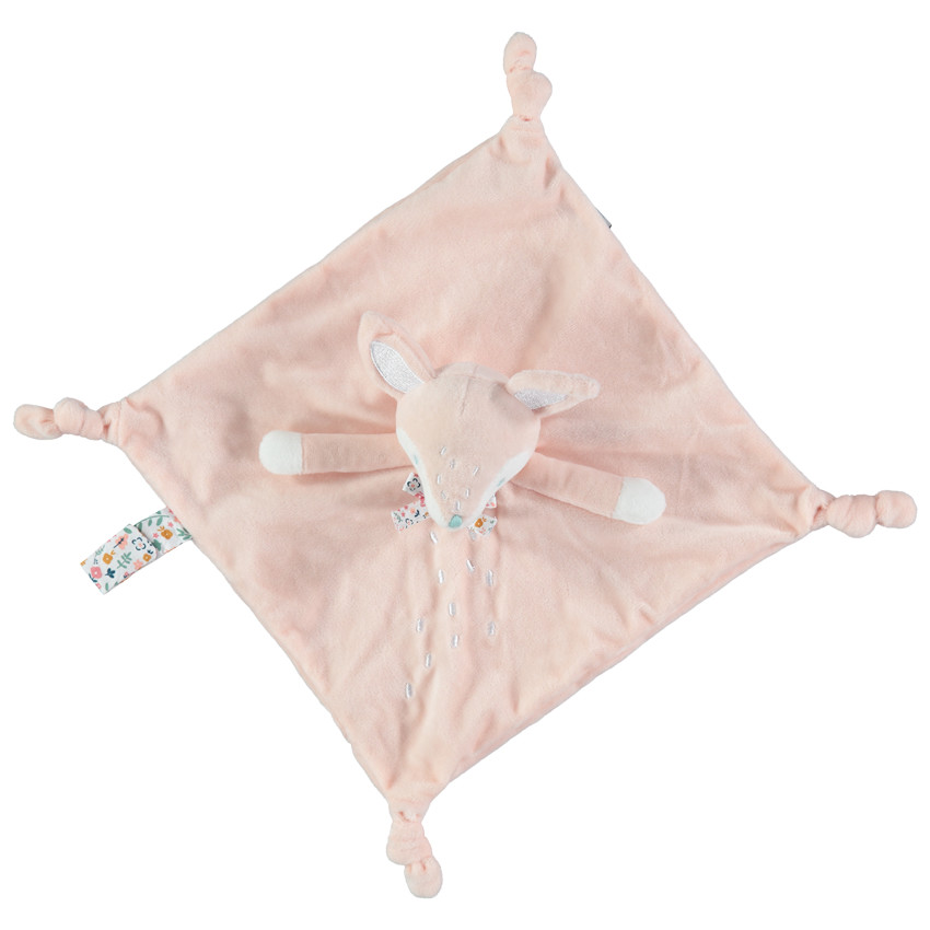 Doudou pañuelo zorro de terciopelo 