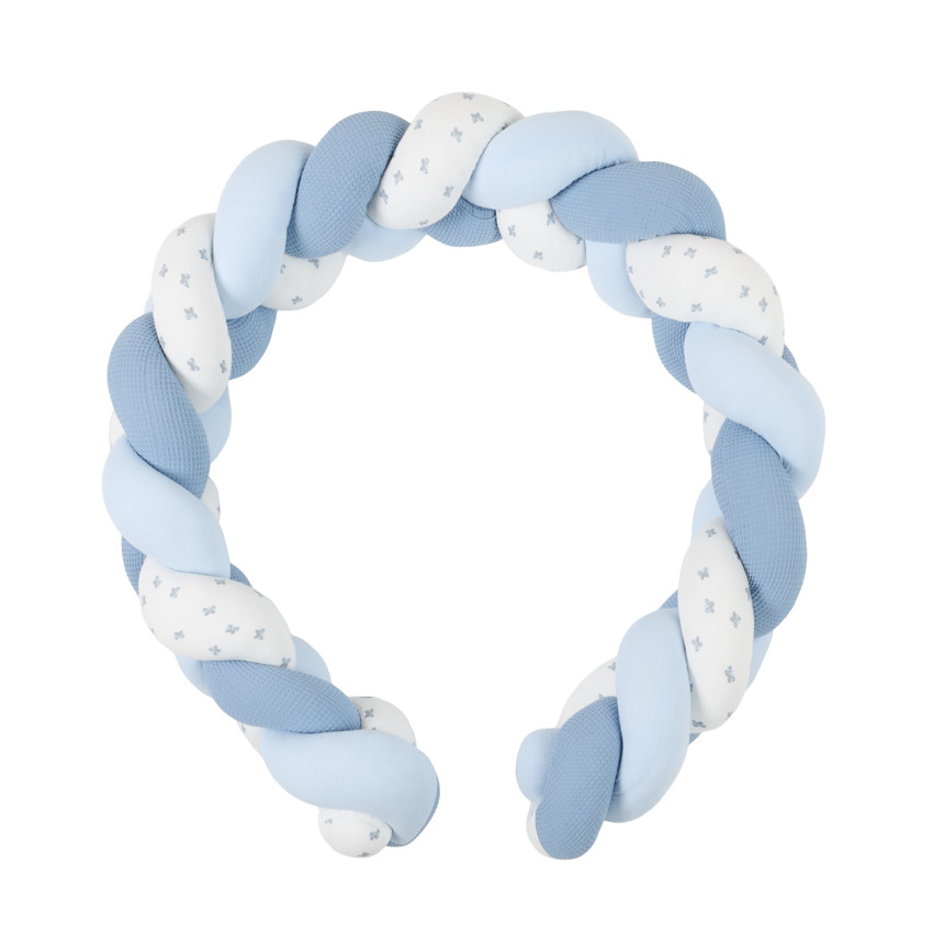 Trenza decorativa Tiny Flowers - Azul 