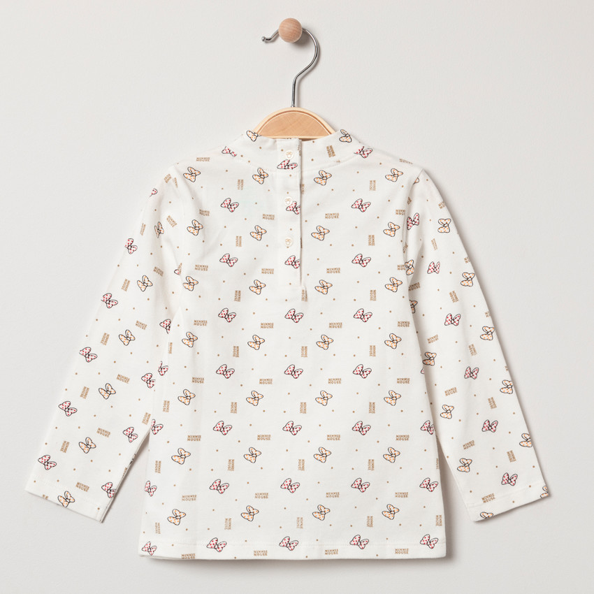Suéter de cuello alto de algodón bio pestañeado nudos de Minnie Disney  Additional Suéter de cuello alto de algodón bio pestañeado nudos de Minnie Disney