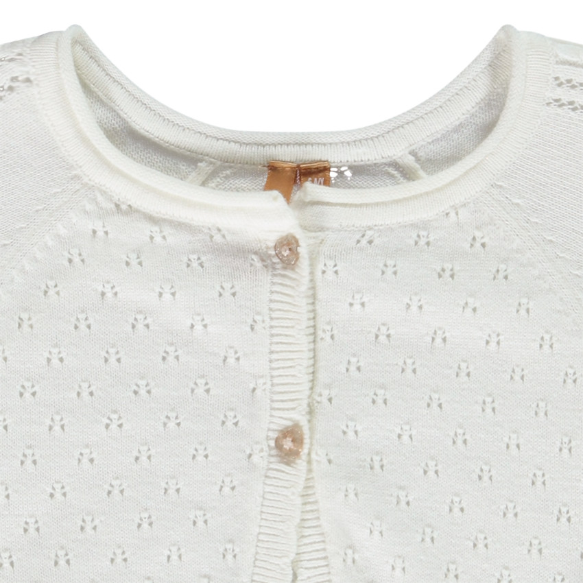 Gilet bolero de punto calado para nina Orchestra