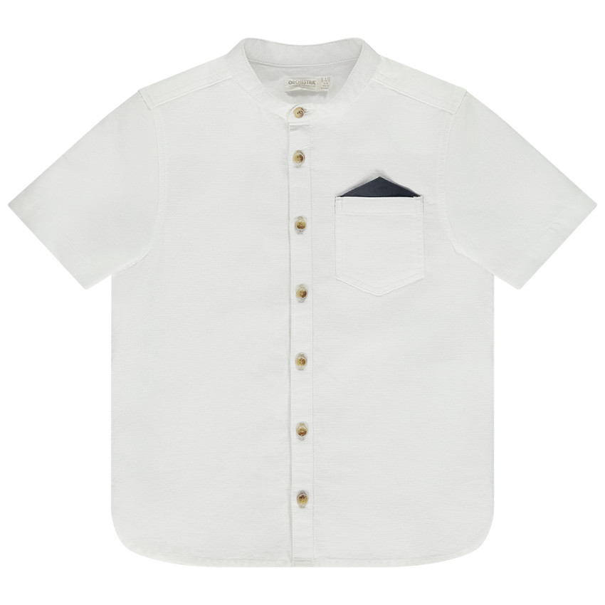 Camisa de manga corta con pañuelo para niño 