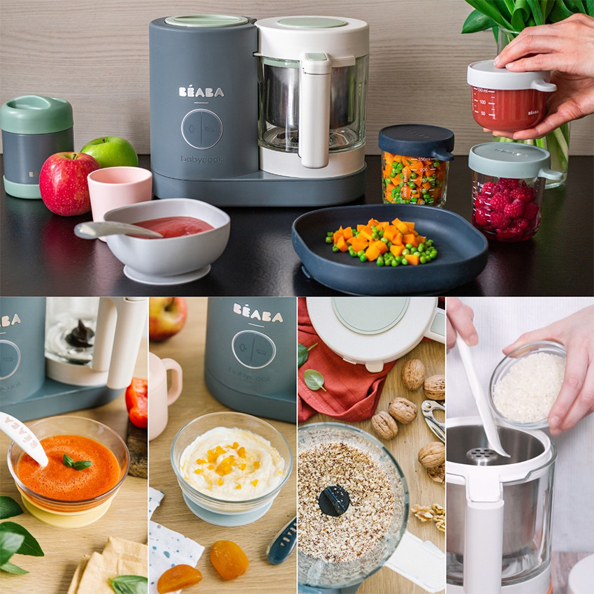 Babycook Néo robot cuiseur bébé 6 en 1 made in France gris mineral  Additional Babycook Néo robot cuiseur bébé 6 en 1 made in France gris mineral