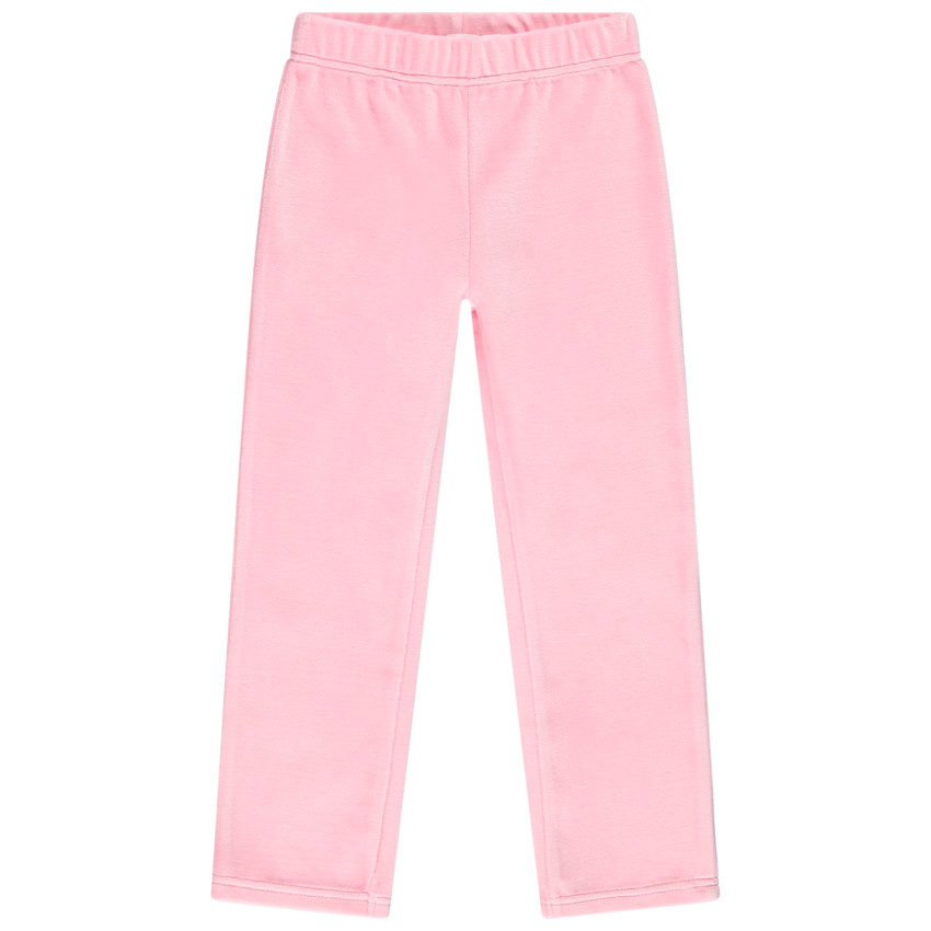 Pijama de 2 piezas de terciopelo con estampado niña 