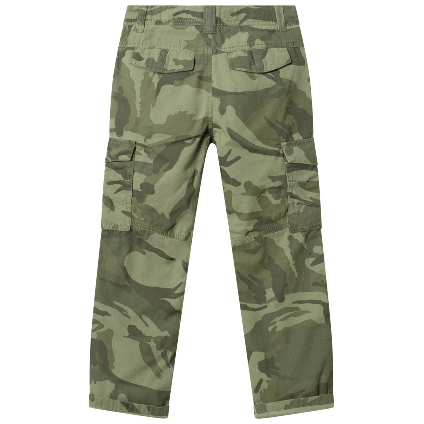 Pantalón cargo camuflaje 