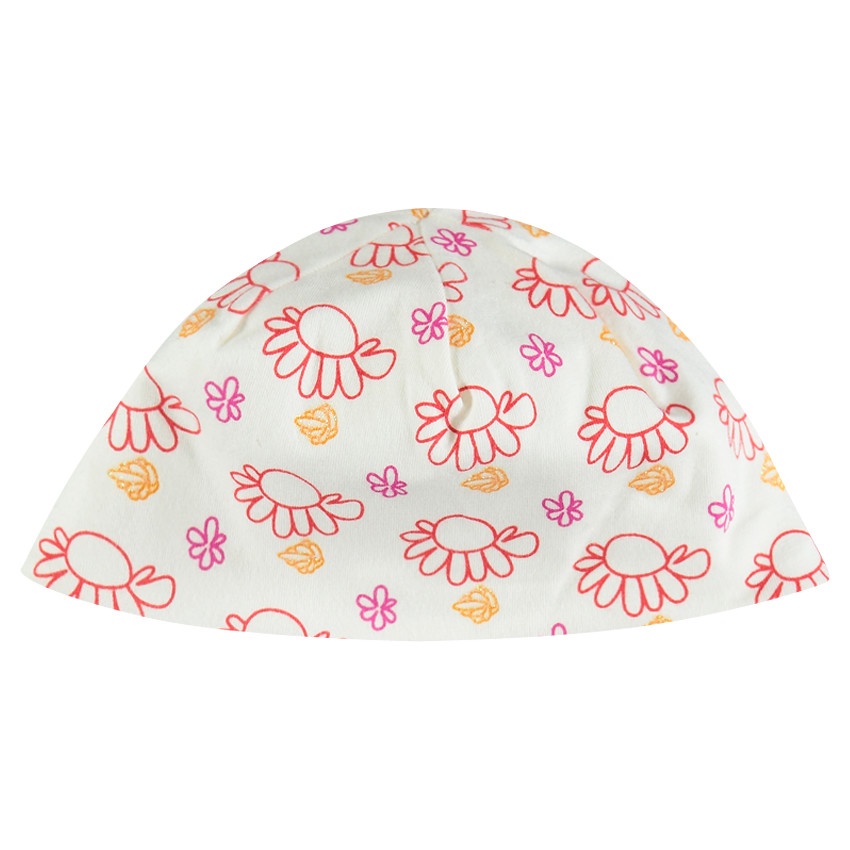 Bonnet en jersey imprimé fantaisie 