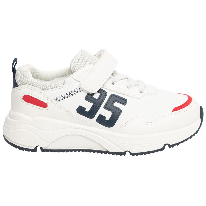 Zapatillas con números y suela gruesa para niño 