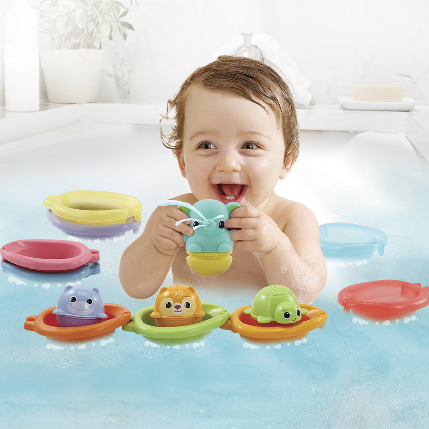 Juguete para la bañera Animales al agua 