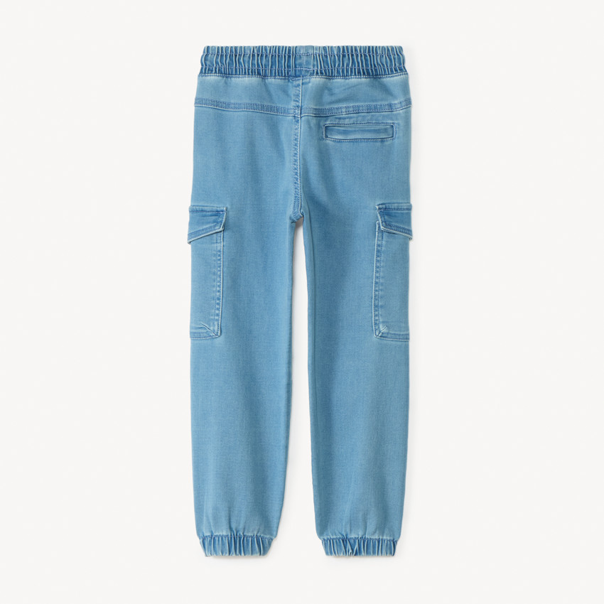 Pantalones jogger de denim para niño 