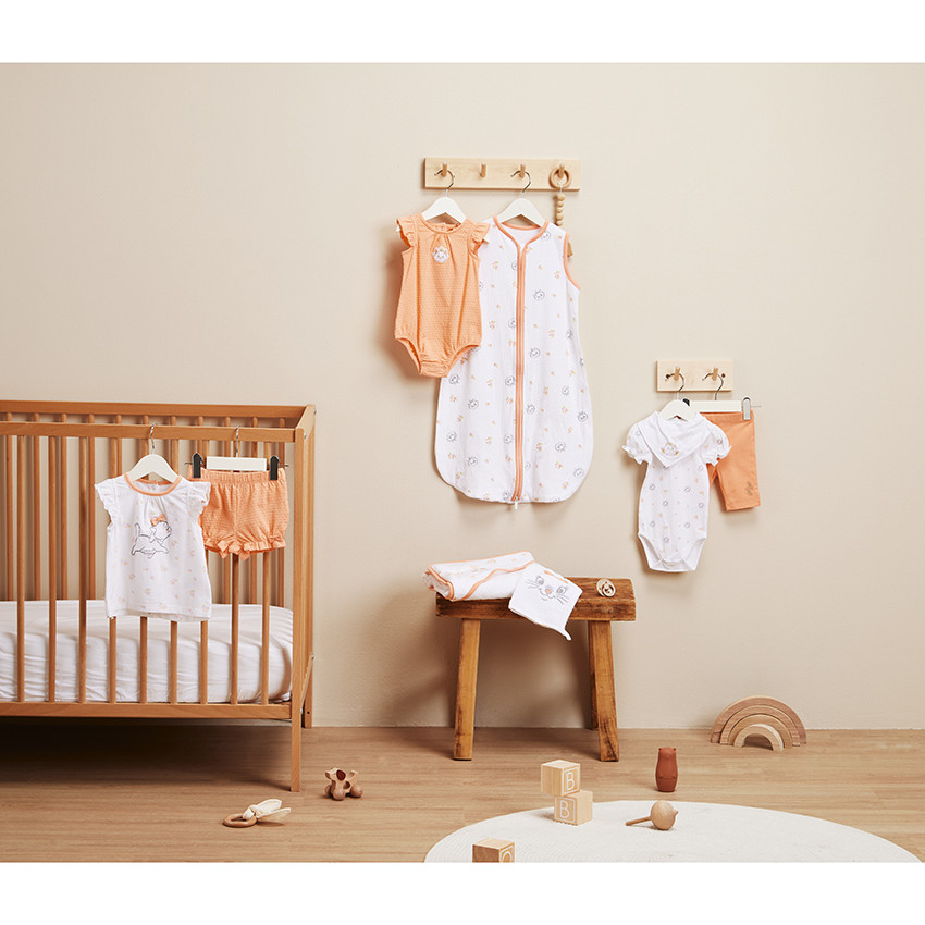 Gigoteuse sin mangas de punto calado Marie Disney para bebé niña  Additional Gigoteuse sin mangas de punto calado Marie Disney para bebé niña