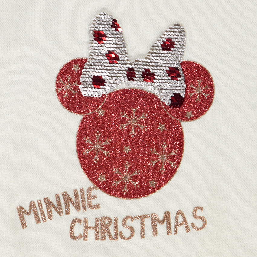 Suéter en tejido de punto con print y lentejuelas mágicas Minnie Mouse de Disney para niña Main Suéter en tejido de punto con print y lentejuelas mágicas Minnie Mouse de Disney para niña