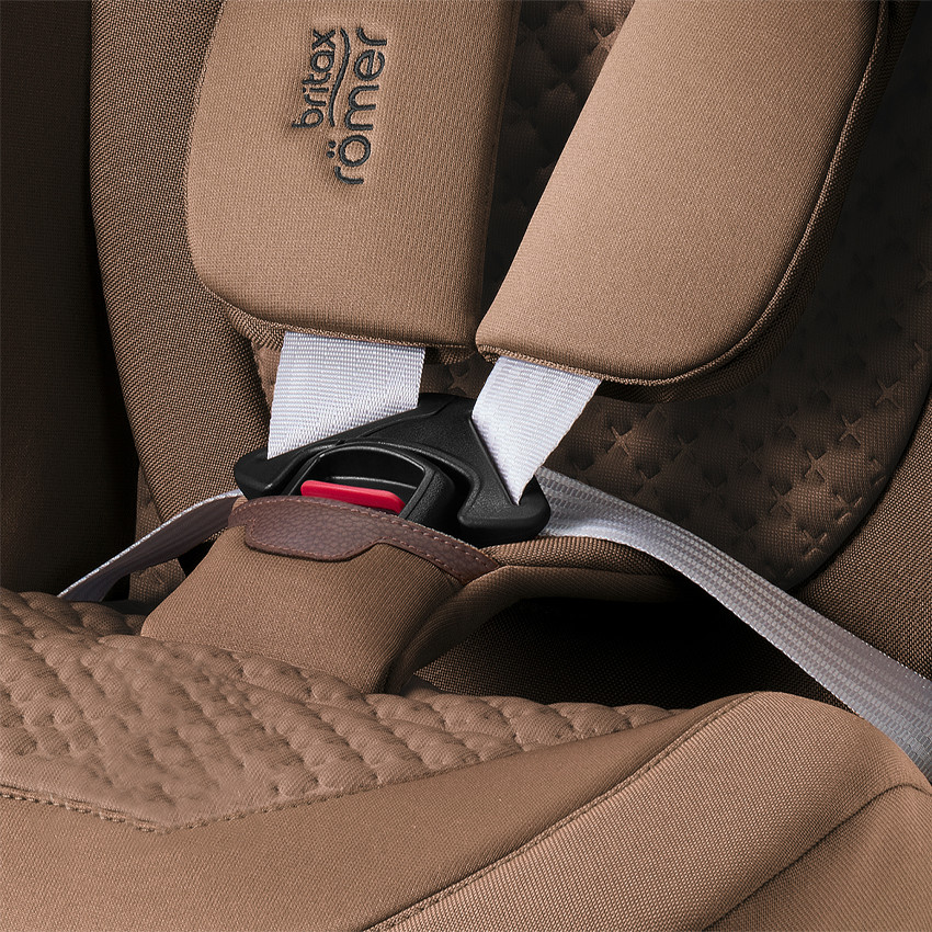 Silla de auto i-Size Advansafix Pro Lux caramelo cálido 