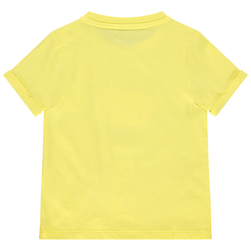 Camiseta de manga corta y estampado de jirafa con gafas 