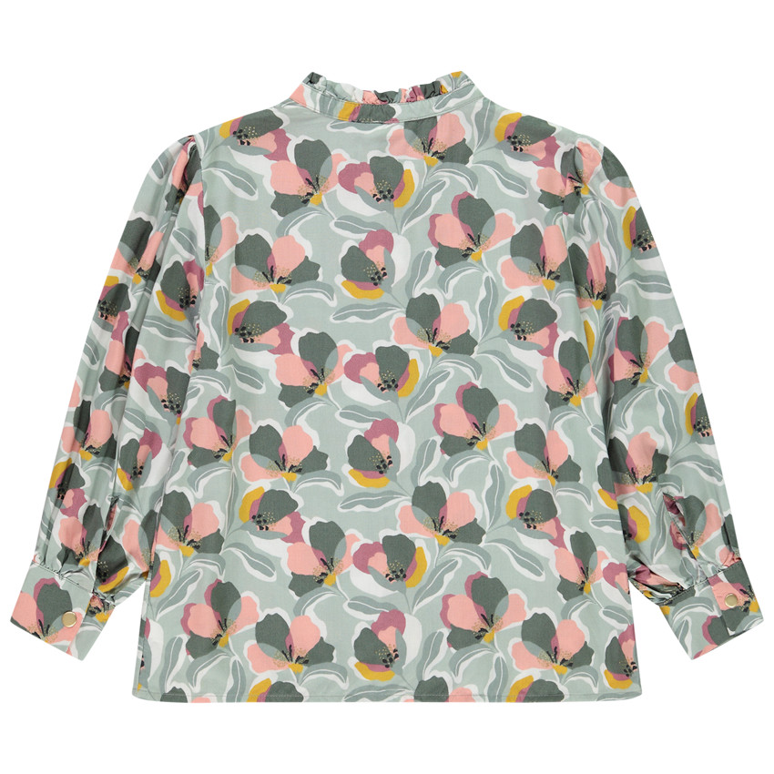 Camiseta de manga larga estampado fantasía para niña 