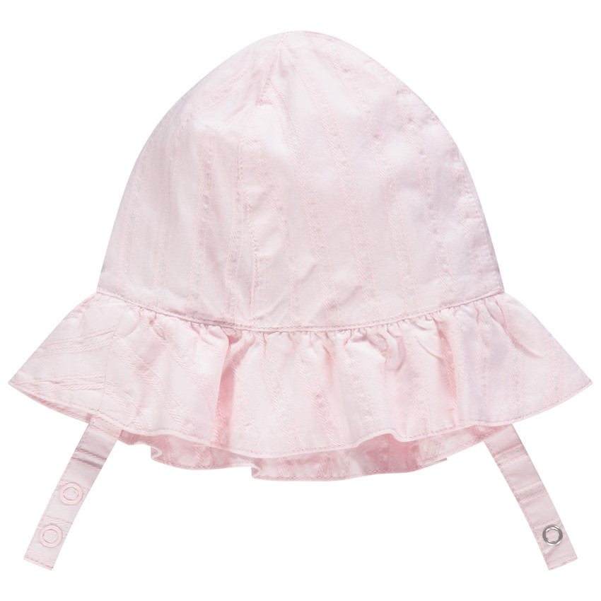 Gorro rosa con detalles fantasía en jacquard  Additional Gorro rosa con detalles fantasía en jacquard