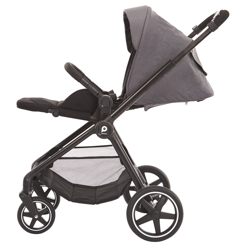 Carrito Trío Athéna con silla de coche i-Prim gris 