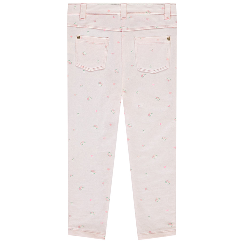 Jeggings de felpa estampados para bebé niña 