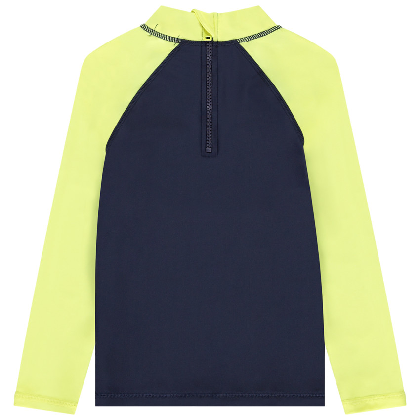 T-shirt manches longues anti-UV SPF 50+ print surf pour garçon 