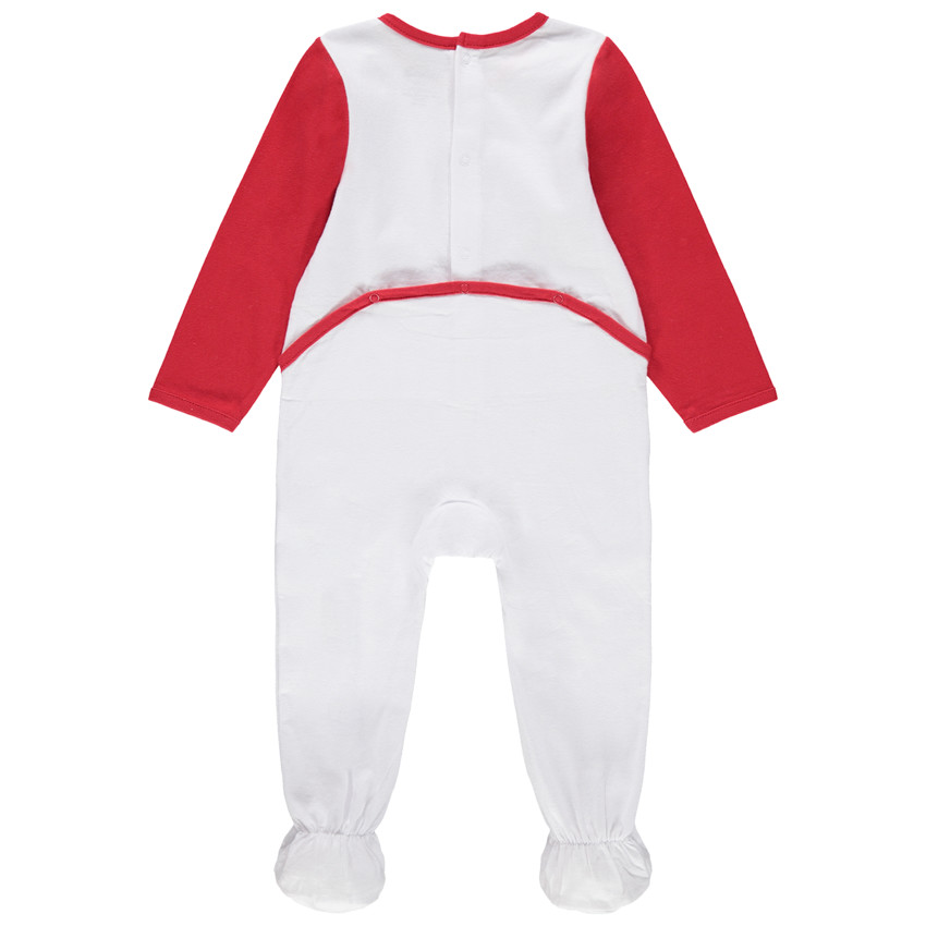 Pack de 2 peleles de algodón estampados de Batman para bebé niño 