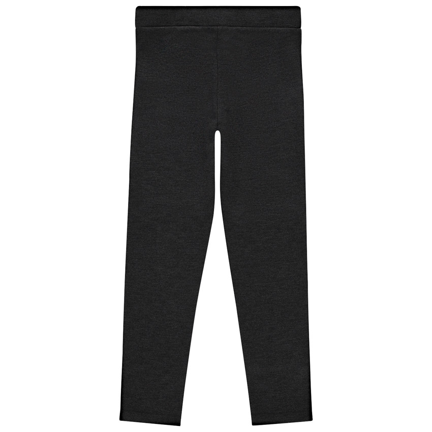 Leggings de punto milano con detalles decorativos para niña 
