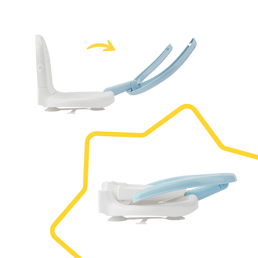 Sillón de baño plegable 