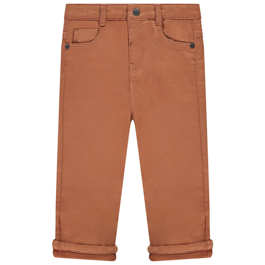 Jean doublé jersey avec volcan brodé pour bébé garçon 