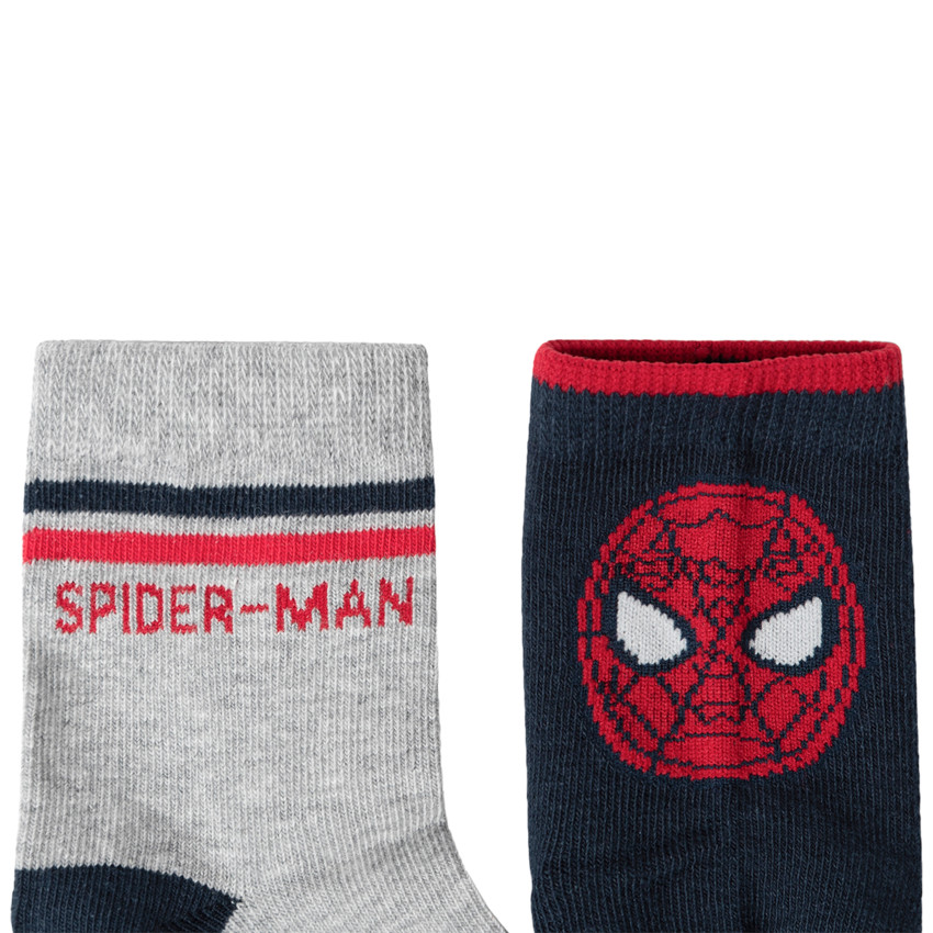 Pack de 2 pares de calcetines con motivo Spider-Man  Additional Pack de 2 pares de calcetines con motivo Spider-Man