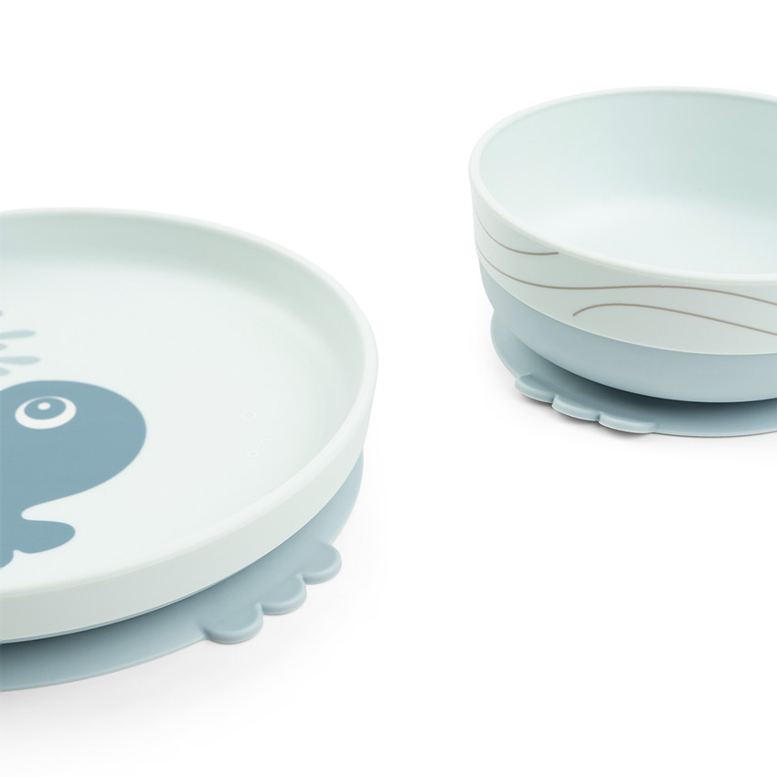 Pack de 3 piezas de comida Foodie Wally azul 