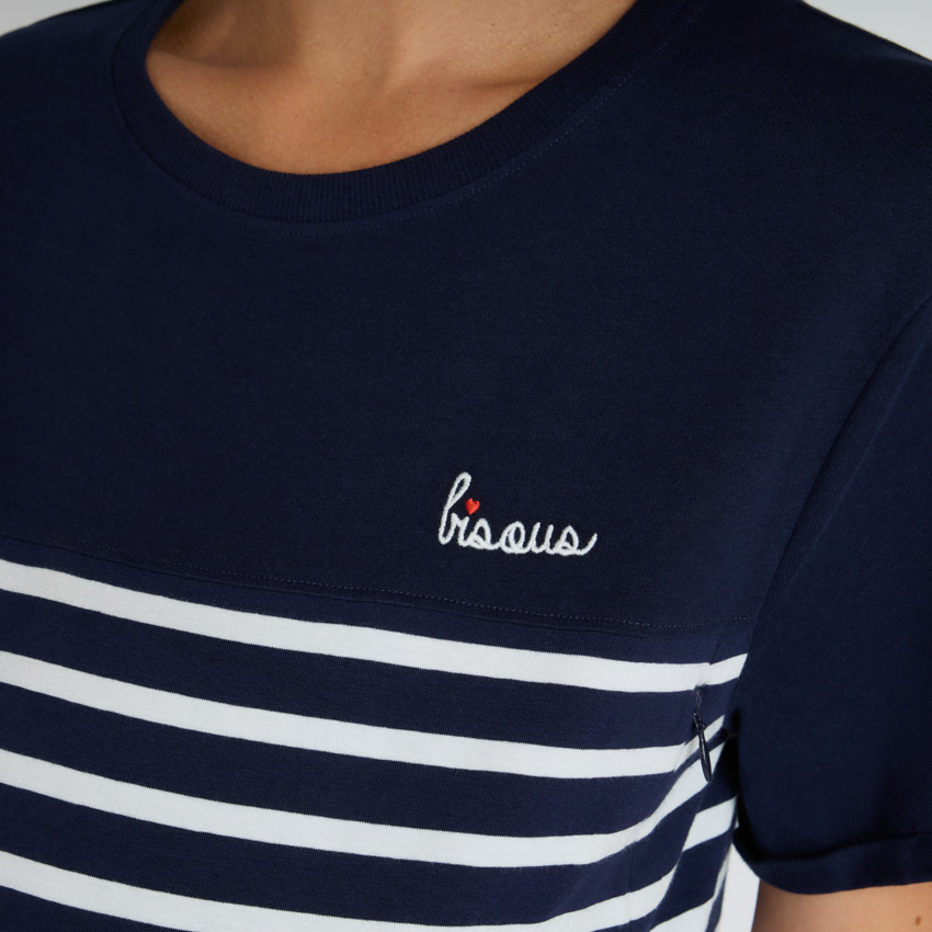 Pelele y camiseta de lactancia con estampado marinero 