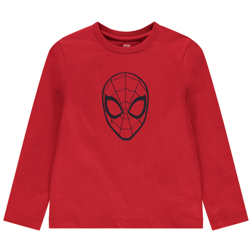 Camiseta de manga larga de algodón estampada Spiderman  Additional Camiseta de manga larga de algodón estampada Spiderman