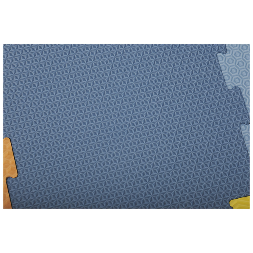 Alfombra de baldosas de espuma texturizada 90 x 90 cm 