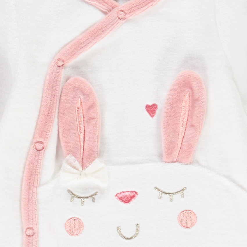 Pelele Little Princess de terciopelo 